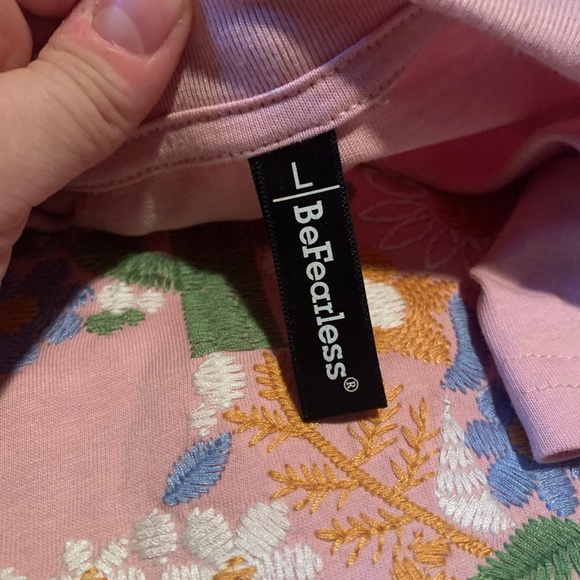 Mens Vintage Distressed Pink T shirt - Picture 4 of 5